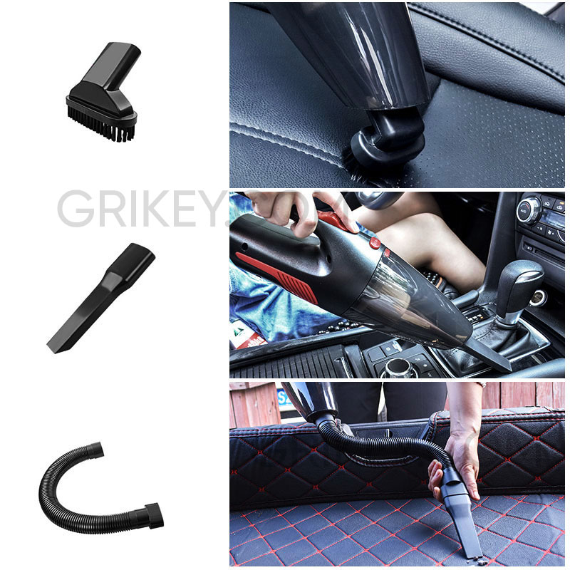 Cordless Handheld Car Vacuum Cleaner Portable 8000Pa Powerful Suction Rechargeable Auto Vaccum Cleaner for Home Office Sofa Desk-grikey