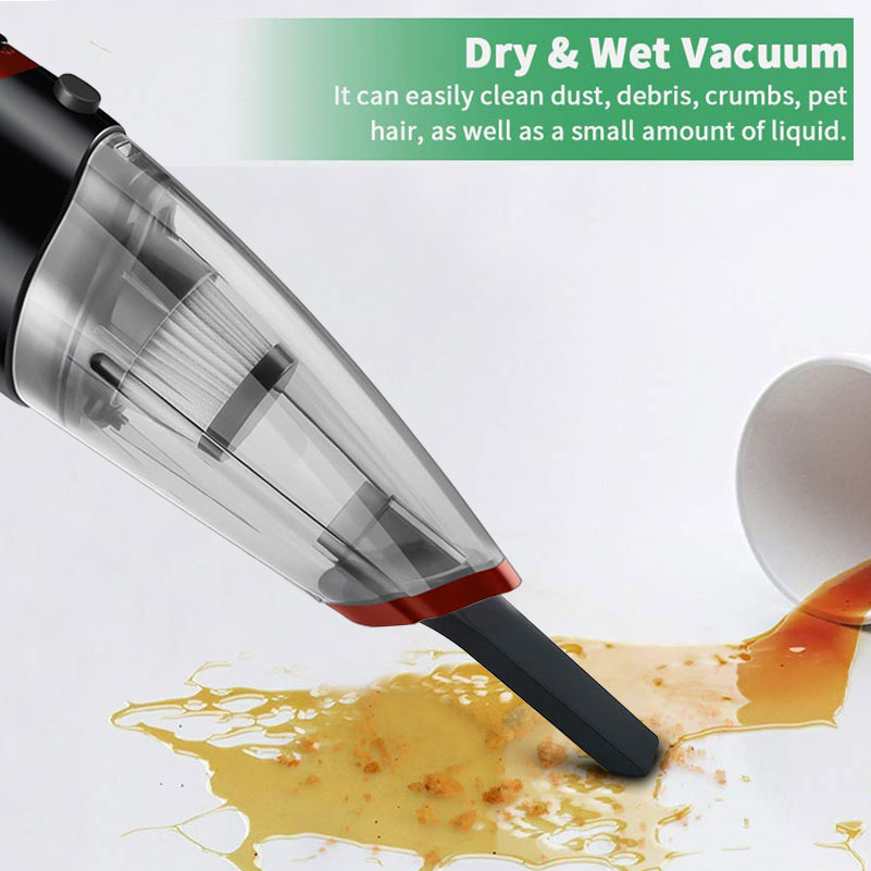 Hand Vacuum Cleaner Auto Cordless Vacuum Cleaner Wireless Car Vacuum Cleaner For Car -grikey