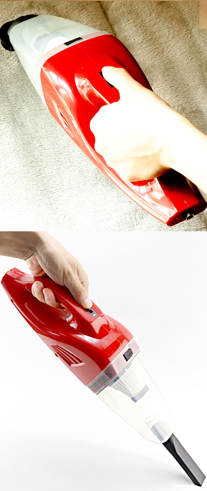 USB Rechargeable Portable 120W Handheld Vacuum Cleaner For Car /Home Battery Vaccum Cleaner Wireless-grikey