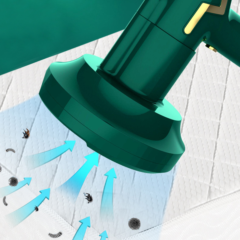 Cordless Mattress Vacuum Cleaner Handheld Sanitizing UV Vacuum Cleaner Effectively Clean Up Bed Pillows Cloth Sofas and Carpet-grikey