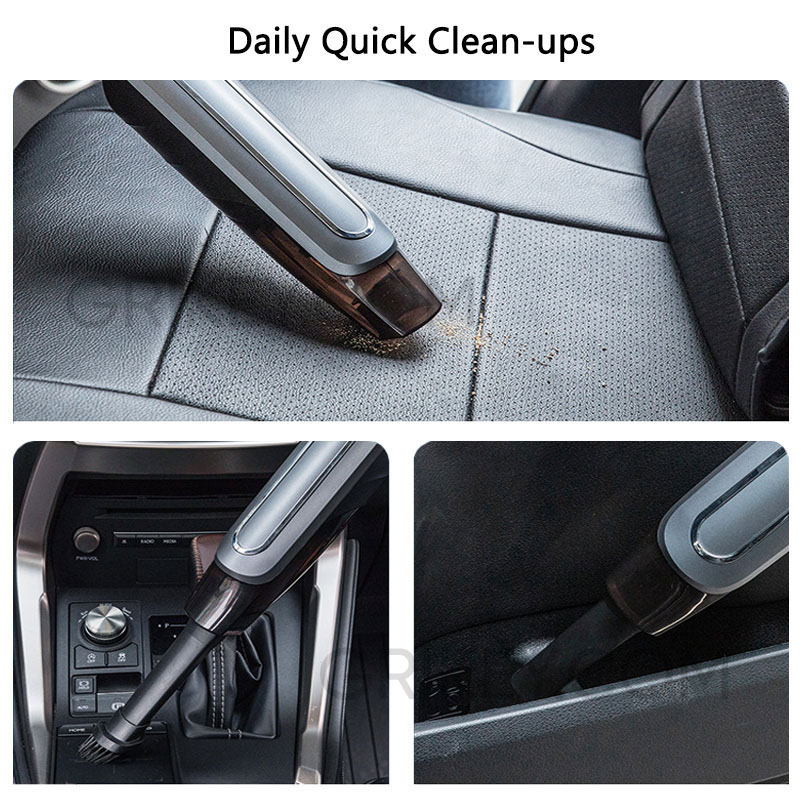 Portable Car Vacuum Cleaner 12V Corded Handheld Vaccum Cleaner Auto Accessories Kit for Detailing and   Cleaning Car Interior-grikey