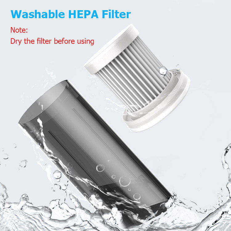 Wireless Car Vacuum Cleaner USB Rechargeable Cordless Mini Portable Handheld Vac Cleaner For Home Office Keyboard Cleaning-grikey