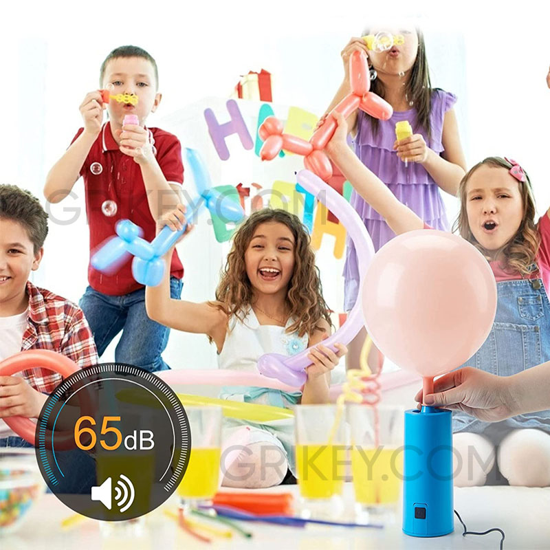 Balloon Pump Electric Air Pump for Balloons Portable Balloon Inflator For Balloon Arch Kit, Letter balloon, Animal balloon-grikey