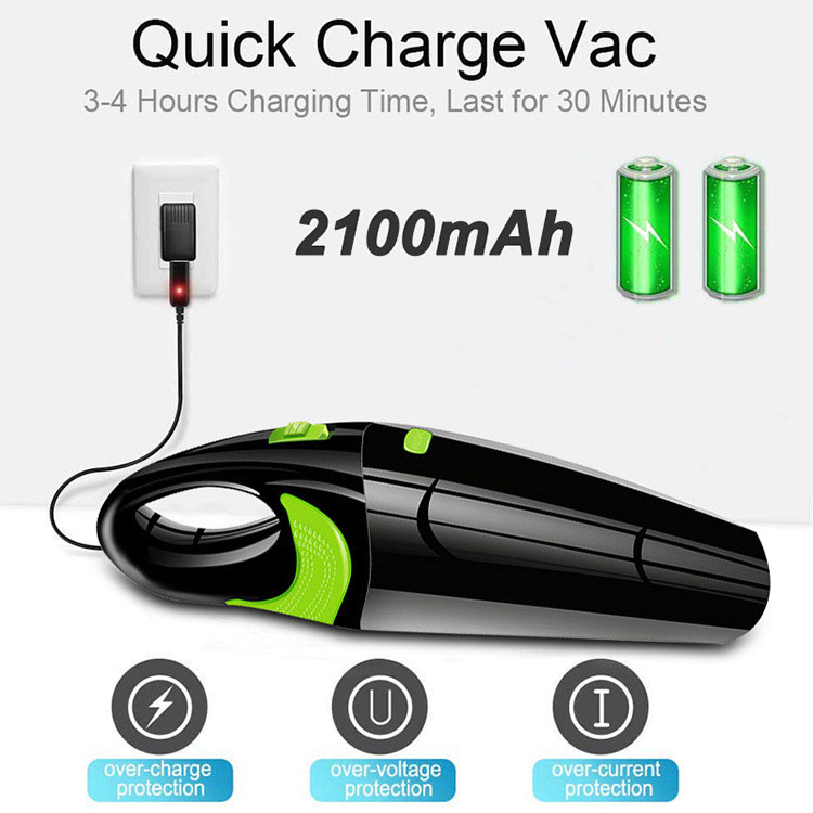 Powerful Rechargeable Vacuum Cleaner Car Vaccum Cleaner Wireless -grikey