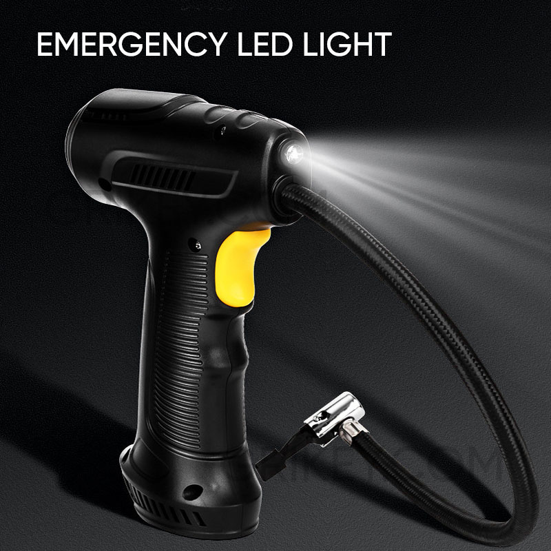 Tire Inflator Portable Air Compressor Cordless Digital Electric Tire Pump Fast Inflation Smart Air Pump for Car Tires Bicycles Balls-grikey