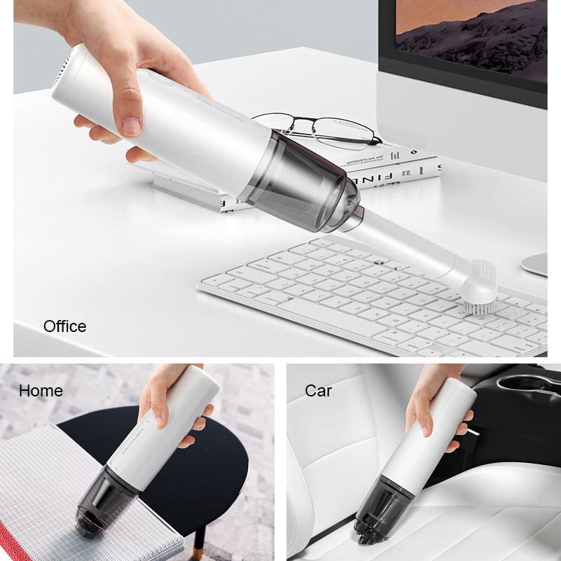 Car Vacuum Cleaner Cordless Handheld Vacuum Cleaner Rechargeable Portable Mini Car Vaccum Cleaner for Car Home Interior Cleaning-grikey