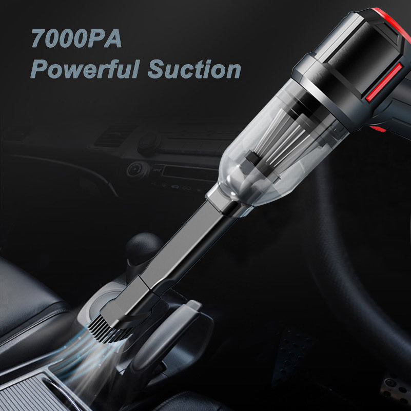 Cordless Handheld Car Vacuum Cleaner Air Duster Rechargeable Mini Portable Vacuum Cleaner for Auto Desktop Keyboard Drawer -grikey