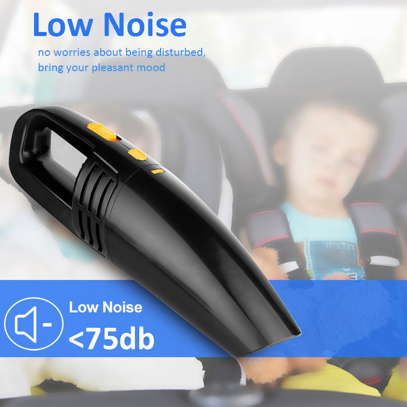 Car Vacuum Cleaner 120W High Power Portable Handheld Auto Vacuum Cleaner with 5M Long Corded Car Accessory for Quick Cleaning-grikey