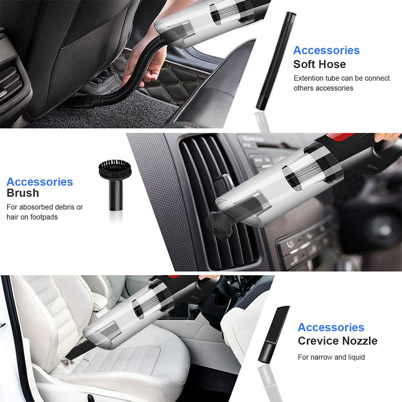 Handheld Vacuum Cleaner Portable Wireless Vacuum Cleaner Car Vacuum Cleaner For Car /Machine Desktop Battery Vacuums Cleaner-grikey