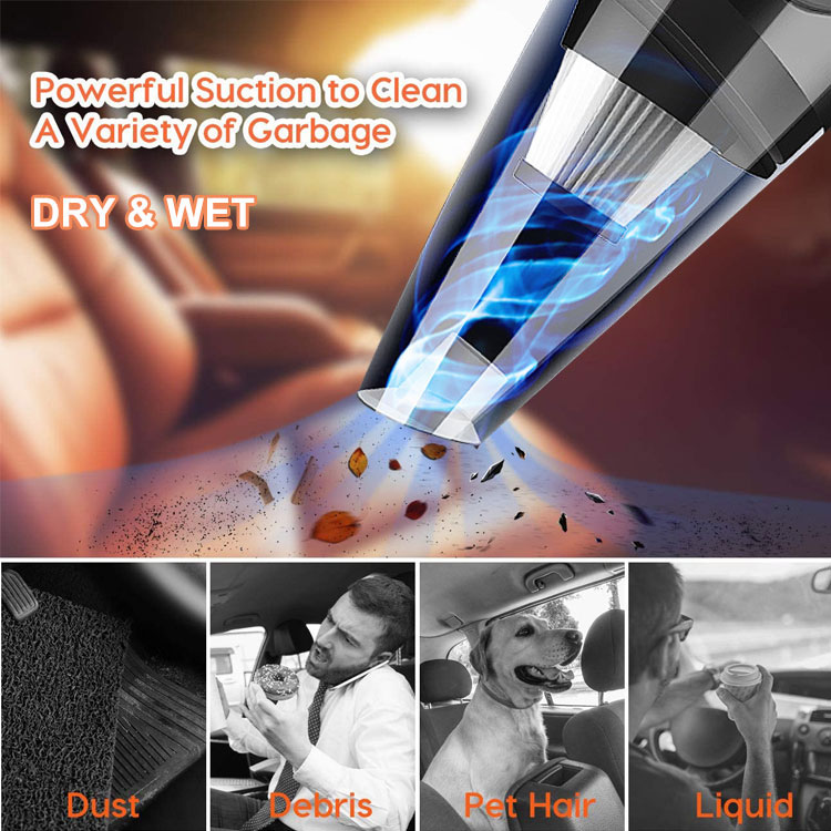 Car Vacuum Cleaner For Car Vacuum Autobiotic 12V Powerful Handheld Vacuum Cleaner Car Cleaning 5800Pa Big Suction-grikey