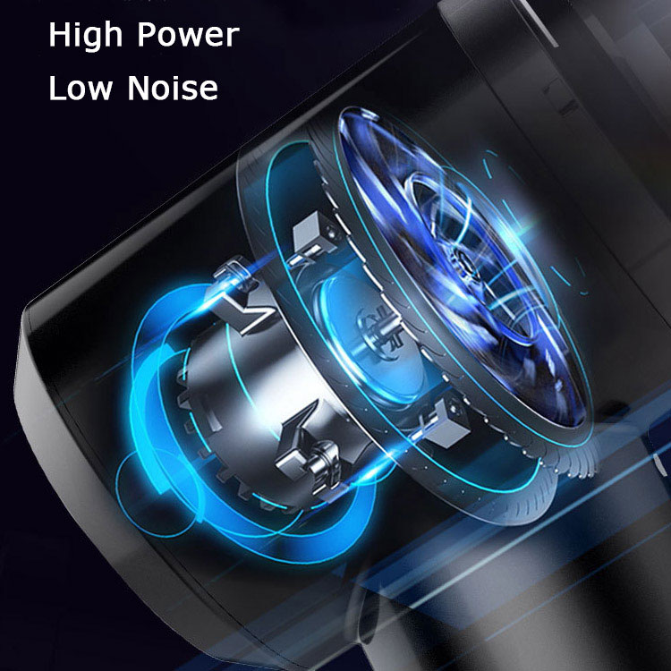 Mini Vacuum Cleaner Cordless Portable Car Vacuum Cleaner with LED Light Rechargeable Mini Vacuum for Home Office Pet Hair Cleaning-grikey