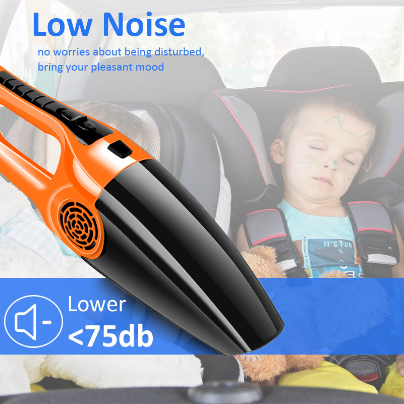 Portable Car Vacuum Cleaner For Auto Handheld Vaccum Cleaner Car Vacuum Cleaner Cable 12V Vacuum Cleaners Portable-grikey