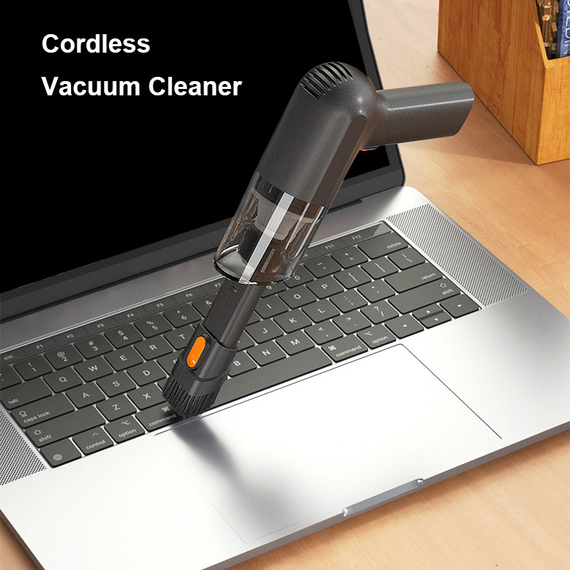 Cordless Handheld Vacuum Cleaner USB Rechargeable Mini Portable Hand Auto Vacuum Cleaner for Sofa Office Desk Car Cleaning -grikey
