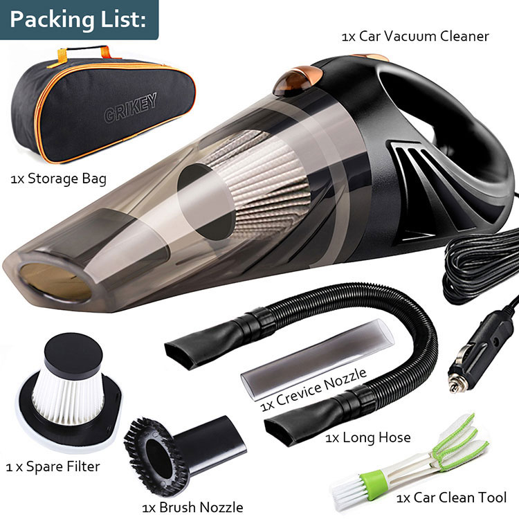 120W Car Vacuum Cleaner Portable Vacuum Cleaner Auto Large Capacity Washing Vacuum Cleaner Car 