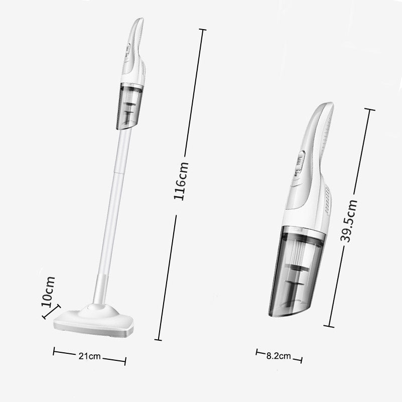 Handheld Cordless Stick Vacuum Cleaner Lightweight Portable High Hand Vacuum Power Home Car Office Pet Hair Cleaning-grikey