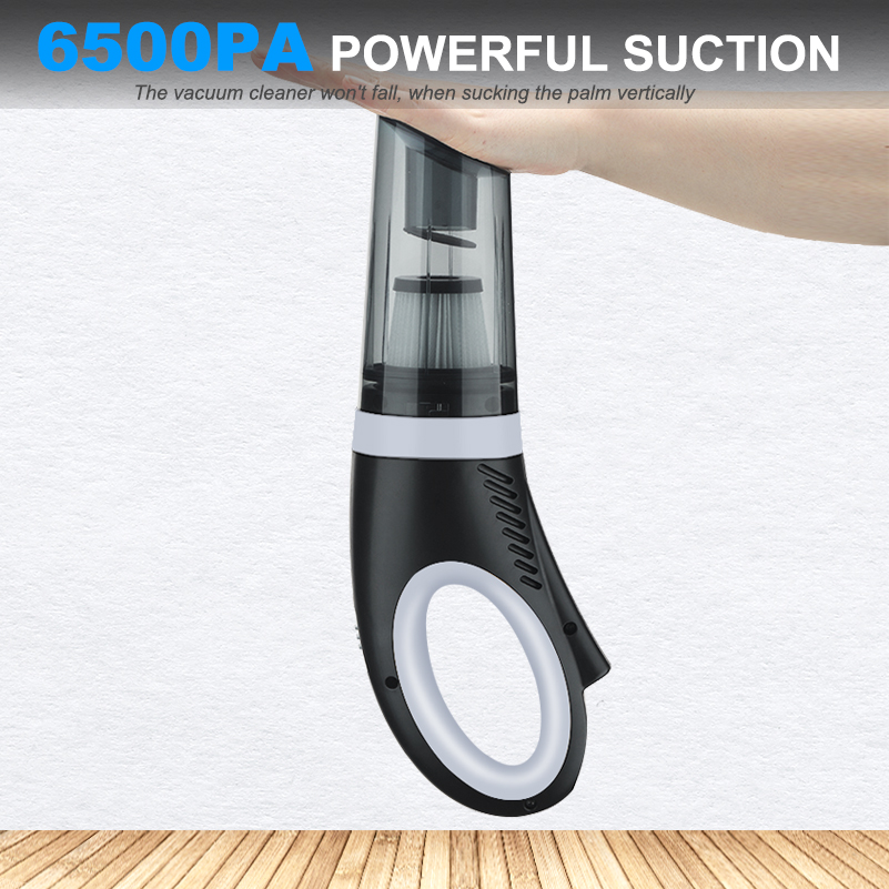 GRIKEY 6500pa 12V Portable Car Vacuum Cleaner For Car Handheld Vacuum Cleaner for Auto Vacuum Cleaner Dry Wet-grikey