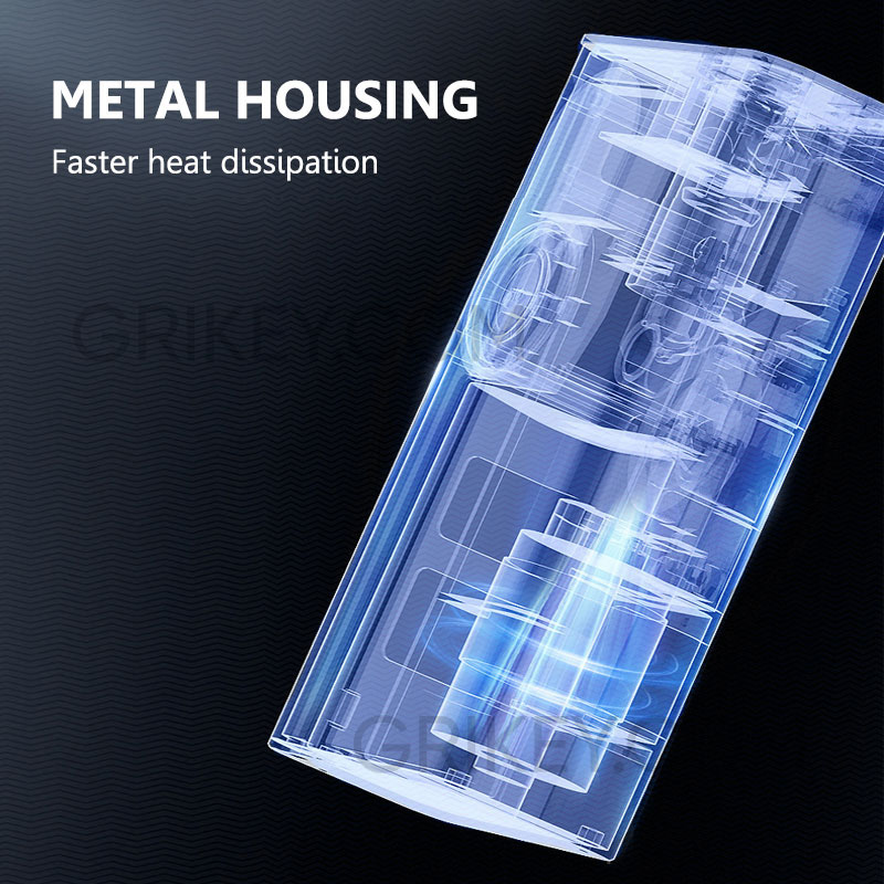 Cordless Tire Inflator Portable Air Compressor 150 PSI Rechargeable Battery 6000mAh Electric Air Pump for Car Tires Bicycle Motorcycle Ball-grikey