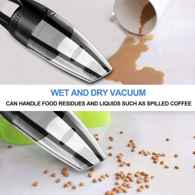 9000pa Portable Vacuum Cleaner Wireless Manual Vacuum Cleaner For Home Powerful Wireless Car Vacuum Cleaner Dry Wet -grikey