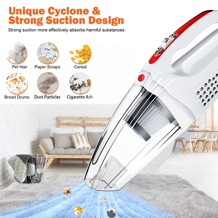 Wireless Vacuum Cleaner Car Vaccum Cleaners Wet Dry Handheld Battery Vacuum Cleaner Wireless Vacuum-grikey