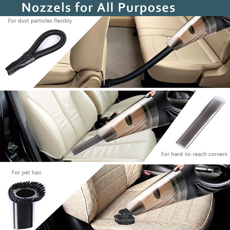 120W Car Vacuum Cleaner Portable Vacuum Cleaner Auto Large Capacity Washing Vacuum Cleaner Car 