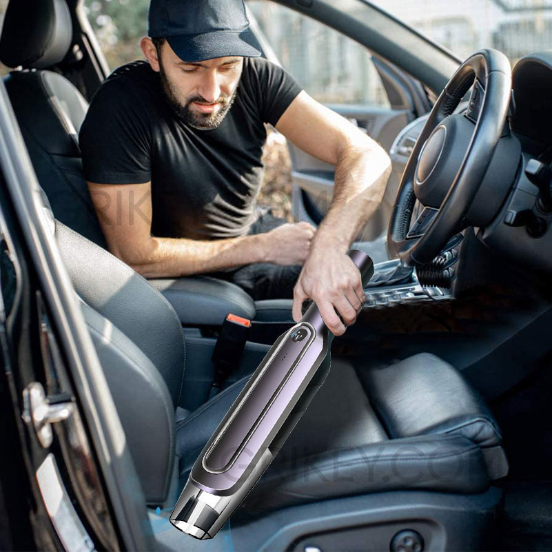 Portable Car Vacuum Cleaner 12V Corded Handheld Vaccum Cleaner Auto Accessories Kit for Detailing and   Cleaning Car Interior-grikey