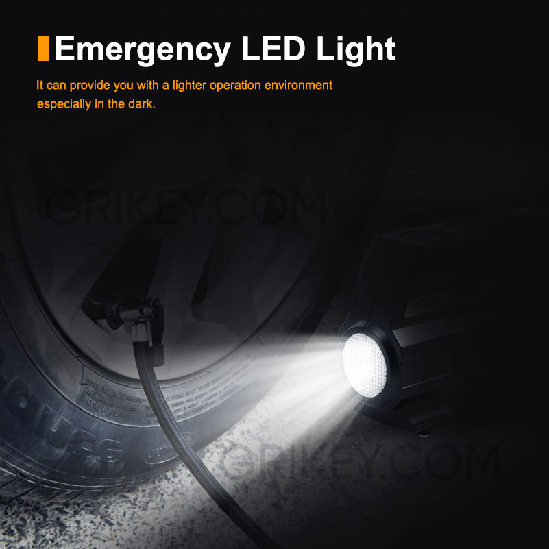 Digital Tire Inflator DC 12 Car Portable Air Compressor Pump 150 PSI Air Pump for Auto Car Tires Motorcycles Bicycles Balls-grikey