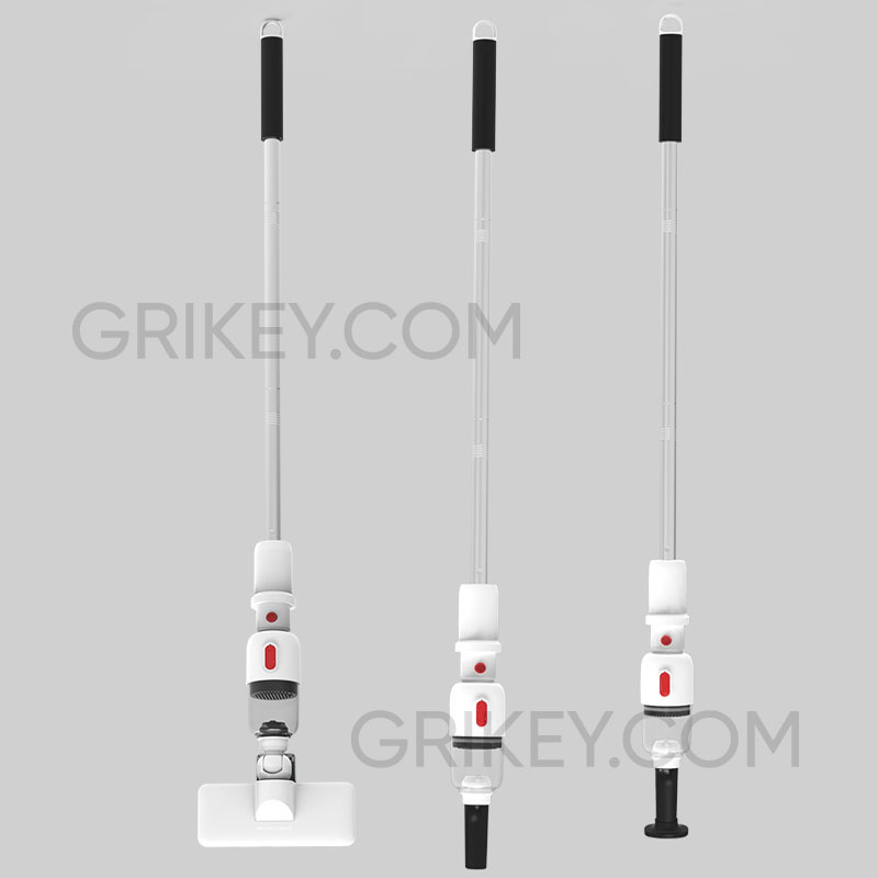 Handheld Vacuum Cleaner Cordless Stick Vacuum 2-in-1 Lightweight Rechargeable Battery Vacuum Cleaner for Home Hard Floor Car-grikey