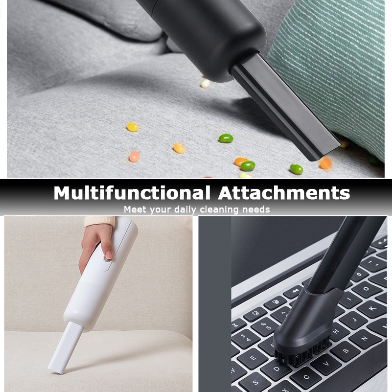 Mini Car Vacuum Cleaner Cordless Handheld Vacuum Cleaner Rechargeable Portable Vaccum Cleaner for Car Seat Desks Cleaning-grikey