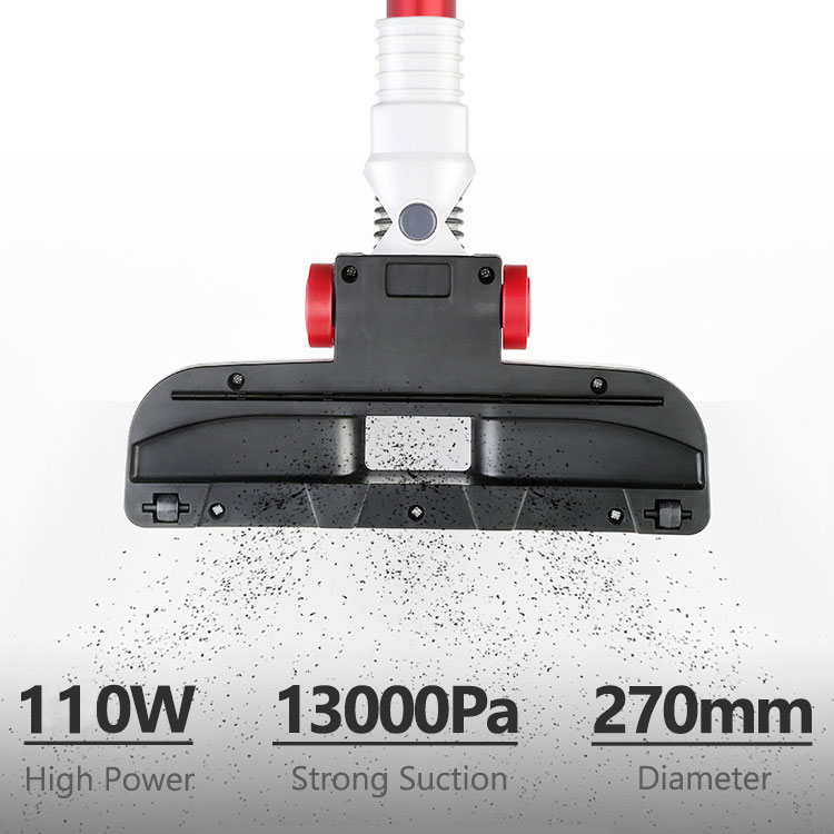 Cordless Stick Vacuum Cleaner Lightweight Powerful Suction Battery Vacuum Cleaner Handheld Vacuum Cleaner for Cleaning Home Car Pet Hair Carpet Floor-grikey