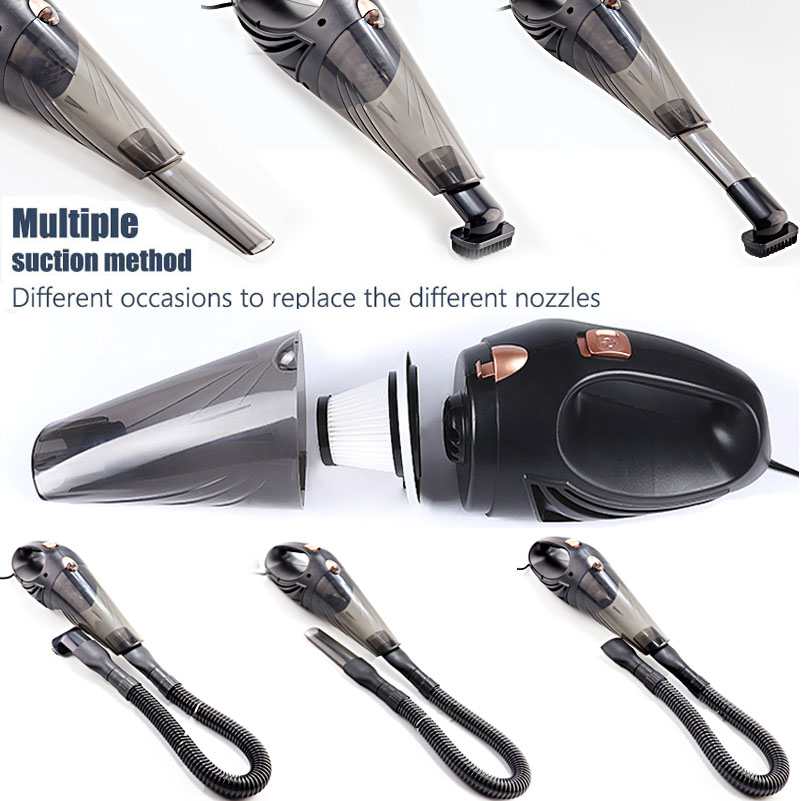 GRIKEY Mini Car Vacuum Cleaner Auto 4.8KPA Handheld Vacuum Cleaner For Car Aspiradora Para Portable Vacuum Cleaner Car 12V-grikey