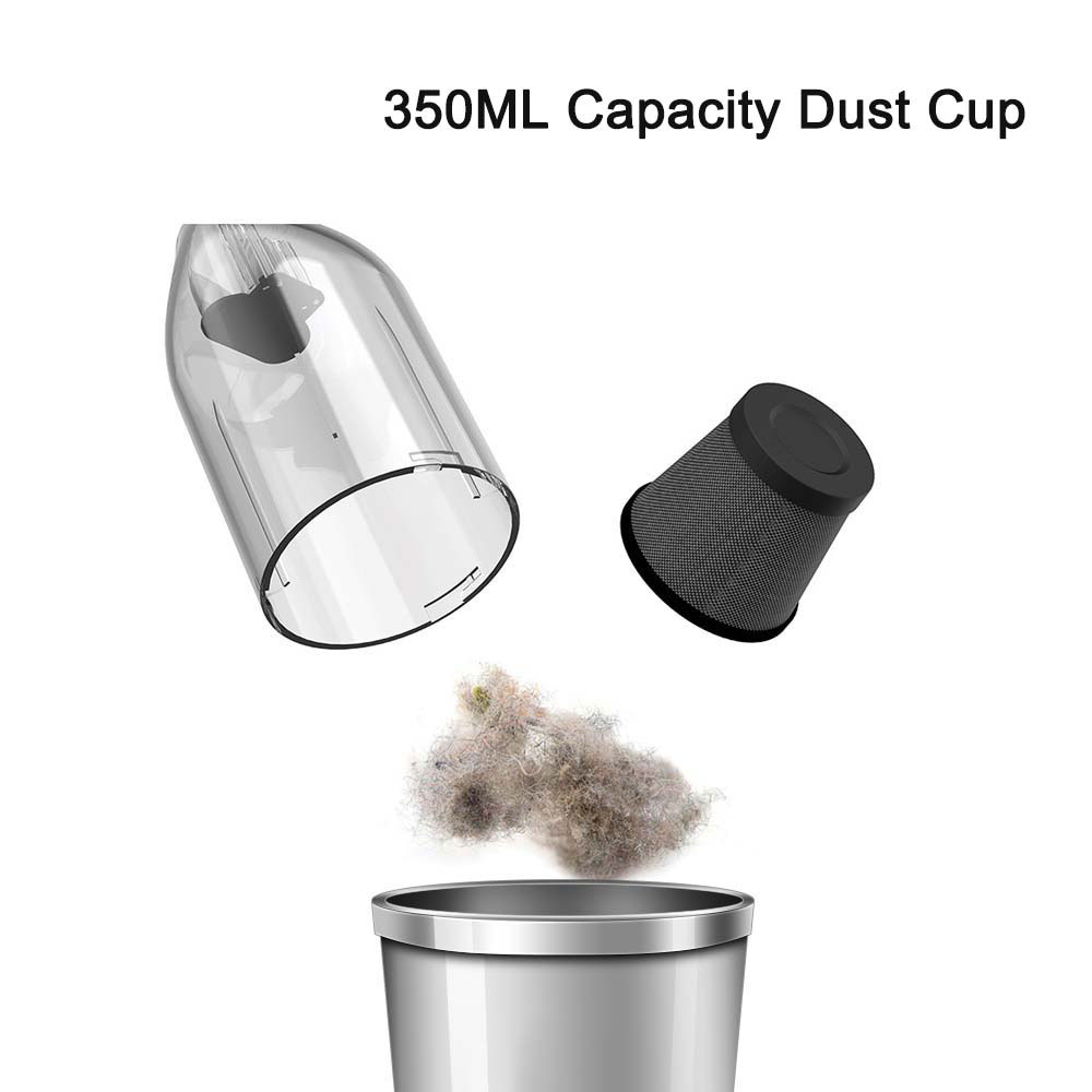 Handheld Vacuum Cleaner Cordless Ultra-Lightweight 7000Pa Suction Power USB Charging Car Vacuum for Auto Home Cleaning-grikey