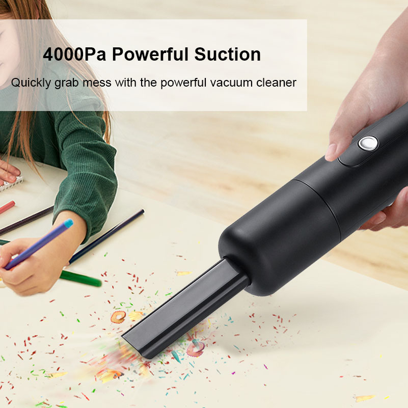 Mini Car Vacuum Cleaner Cordless Handheld Vacuum Cleaner Rechargeable Portable Vaccum Cleaner for Car Seat Desks Cleaning-grikey