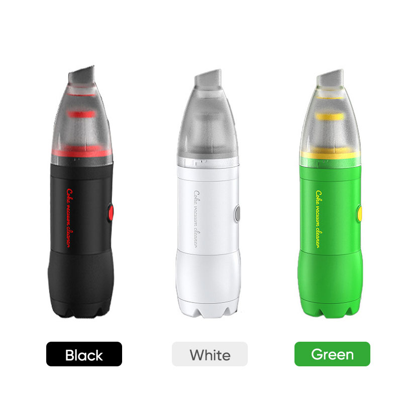 2-in-1 Small Wireless Vacuum Cleaner & Air Duster Portable Handheld Vacuum USB Rechargeable Air Blower for Car Keyboard -grikey