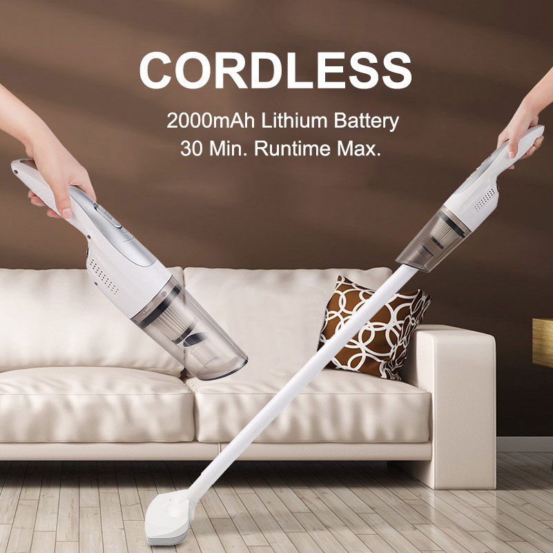 Handheld Cordless Stick Vacuum Cleaner Lightweight Portable High Hand Vacuum Power Home Car Office Pet Hair Cleaning-grikey