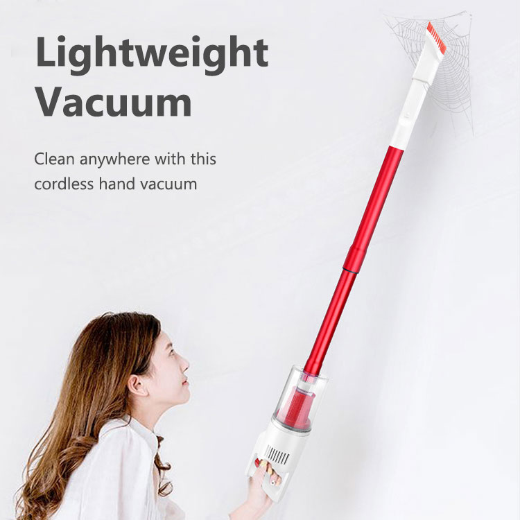Cordless Stick Vacuum Cleaner Lightweight Powerful Suction Battery Vacuum Cleaner Handheld Vacuum Cleaner for Cleaning Home Car Pet Hair Carpet Floor-grikey