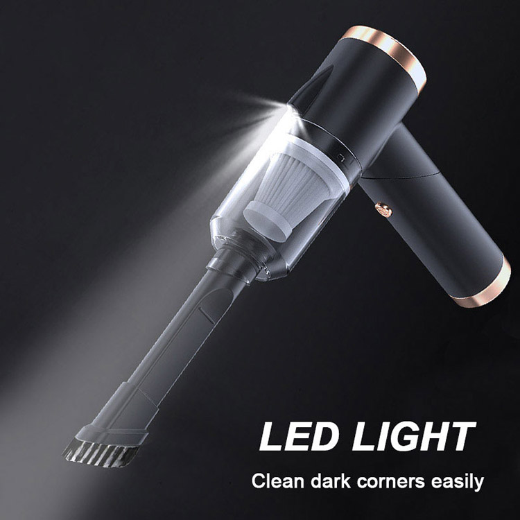 2 in 1 Mini USB Folding Wireless Vacuum Cleaner LED Power Suction Vaccum Cleaner Cordless-grikey