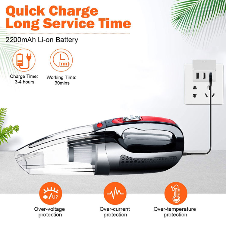 Wireless Vacuum Cleaner Car Vaccum Cleaners Wet Dry Handheld Battery Vacuum Cleaner Wireless Vacuum-grikey