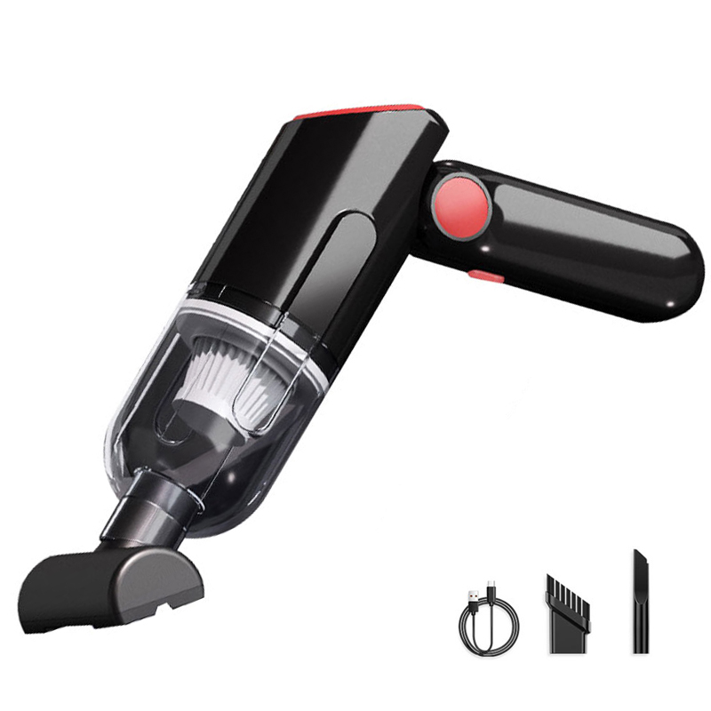 Handheld Vacuum Cleaner Cordless 8000PA Suction Hand Vacuum Cordless for Home Car Cleaning Mini Portable Car Vacuum USB Charging-grikey