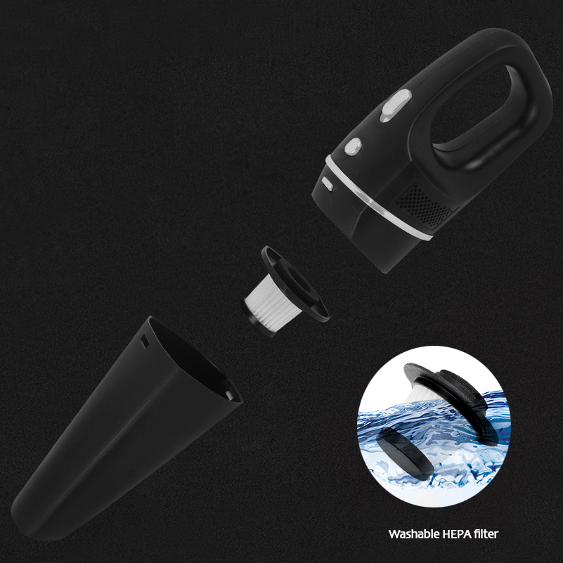 Handheld Vacuum Cleaner Cordless USB Rechargeable Hand Vacuum for Home Office Car Cleaning Mini Portable Car Vacuum Cleaner-grikey