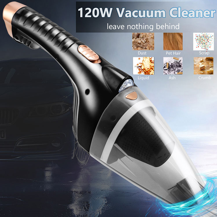 2 IN 1 Car Vacuum Cleaner Powerful Hand Vacuum Cleaner Car Mini Vacuum Cleaner Powerful Auto -grikey