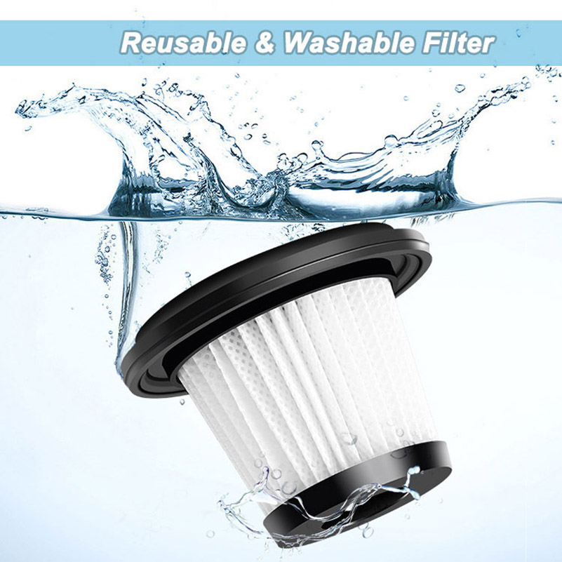 Handheld Vacuum Cordless Powered Battery Rechargeable Portable Powerful Cyclonic Suction Vacuums Cleaner for Home Office and Car-grikey