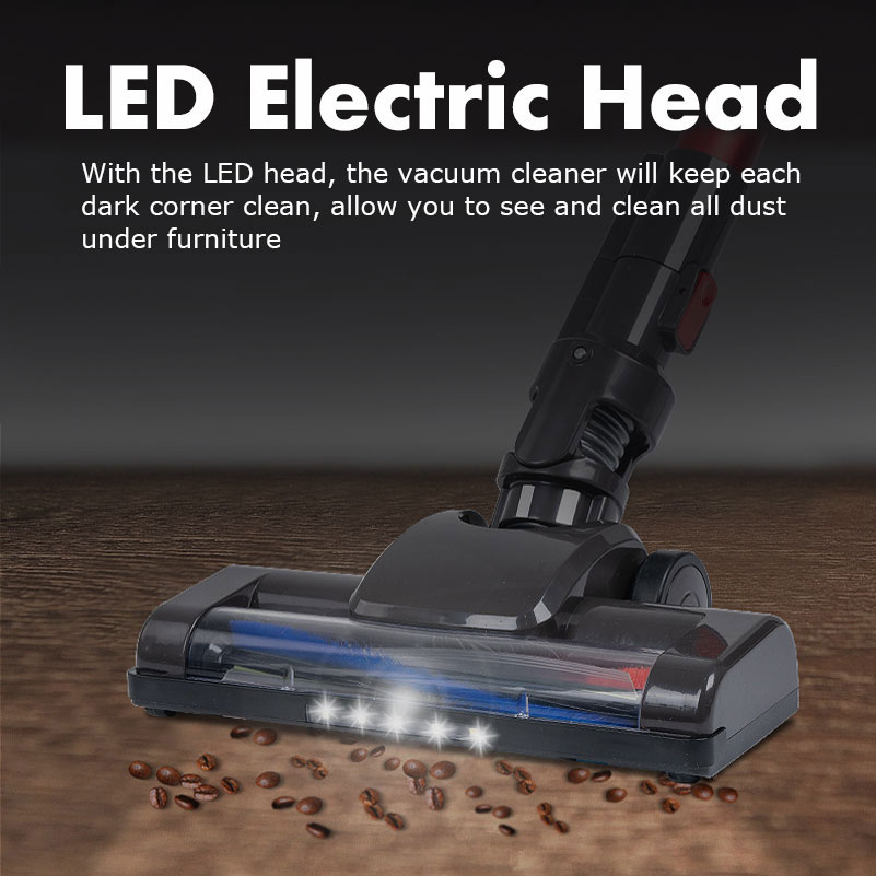 Cordless Stick Vacuum Cleaner 20KPa Powerful Suction Brushless Motor Stick Handheld Vacuum for Home Hard Floor Carpet Pet Car-grikey