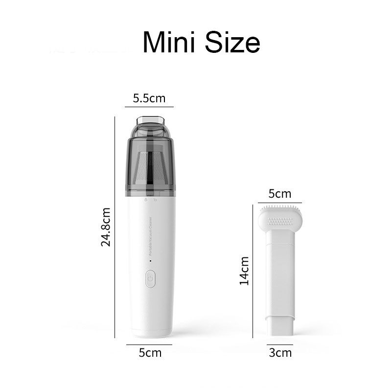 Car Vacuum Cleaner Cordless Handheld Vacuum Cleaner Rechargeable Portable Mini Car Vaccum Cleaner for Car Home Interior Cleaning-grikey