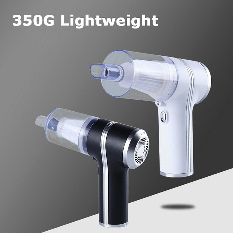 Mini Vacuum Cleaner Cordless Portable Car Vacuum Cleaner with LED Light Rechargeable Mini Vacuum for Home Office Pet Hair Cleaning-grikey