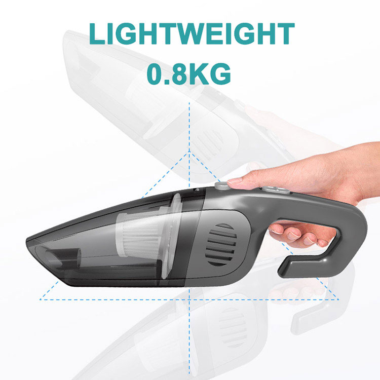 Cordless Portable Car Vacuum Cleaner 7Kpa Powerful Suction Wireless Vacuum for Home Car Cleaning-grikey
