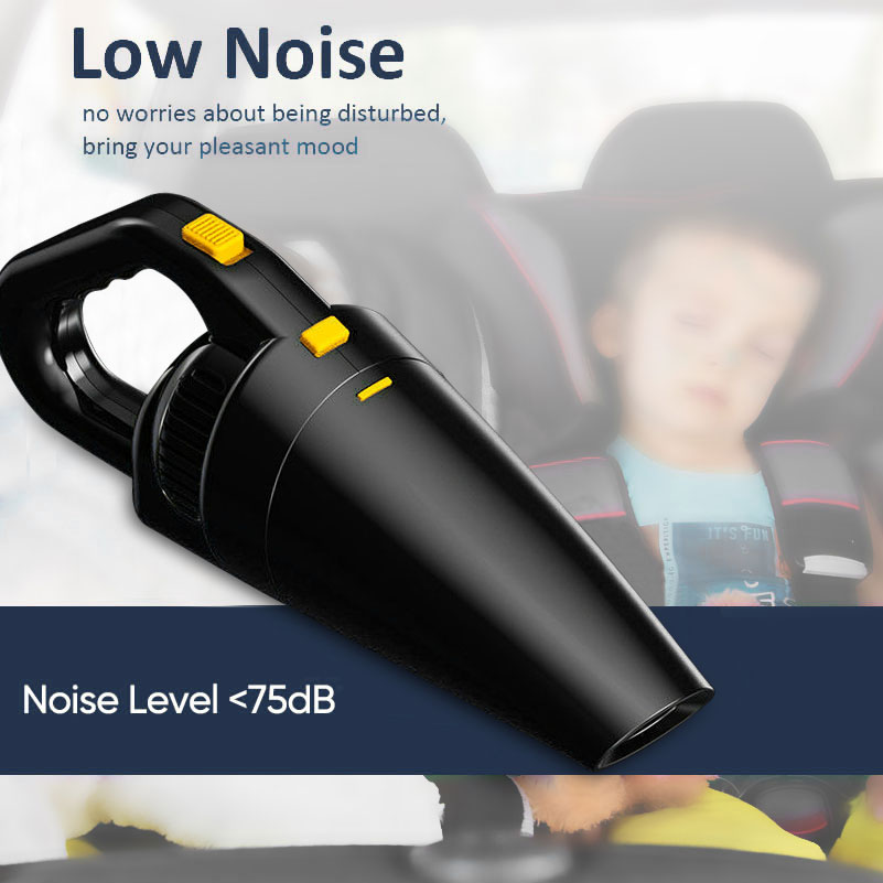 Car Vacuum Cleaner High Power 12V DC Portable Corded Handheld Vacuum Cleaner 8000Pa Strong Suction for Car Interior Cleaning -grikey
