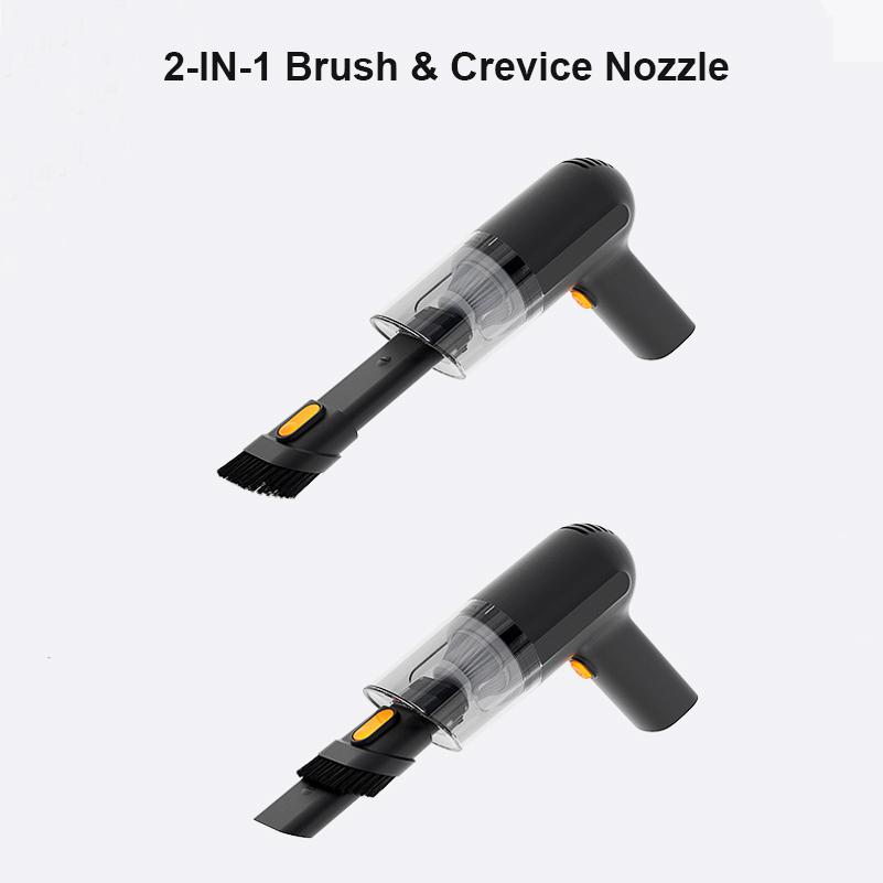 Car Vacuum Cleaner 12V DC Corded Portable Handheld Vaccum Cleaner Auto Accessories Kit for Detailing & Cleaning Car Interior-grikey