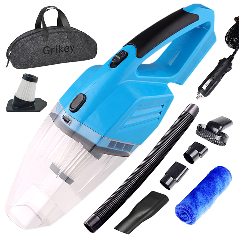 GRIKEY Car Vacuum Cleaner Car Handheld Vacuum Cleaner Mini Vacuum Cleaner For Car Aspirateur 5Kpa Powerful Vaccum Cleaners Auto-grikey