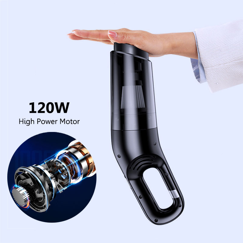 Cordless Handheld Vacuum Cleaner 8000Pa USB Rechargeable Portable Wireless Vacuum Cleaner for Home Office Car Cleaning-grikey