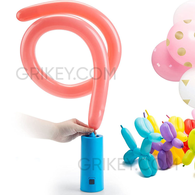 Balloon Pump Electric Air Pump for Balloons Portable Balloon Inflator For Balloon Arch Kit, Letter balloon, Animal balloon-grikey